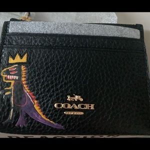 CoachxJean Michel Basquiat card wallet.